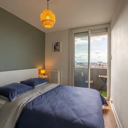 3 Bedrooms Balcony Panoramic View - 10 Min Train Station & Metro * Toulouse